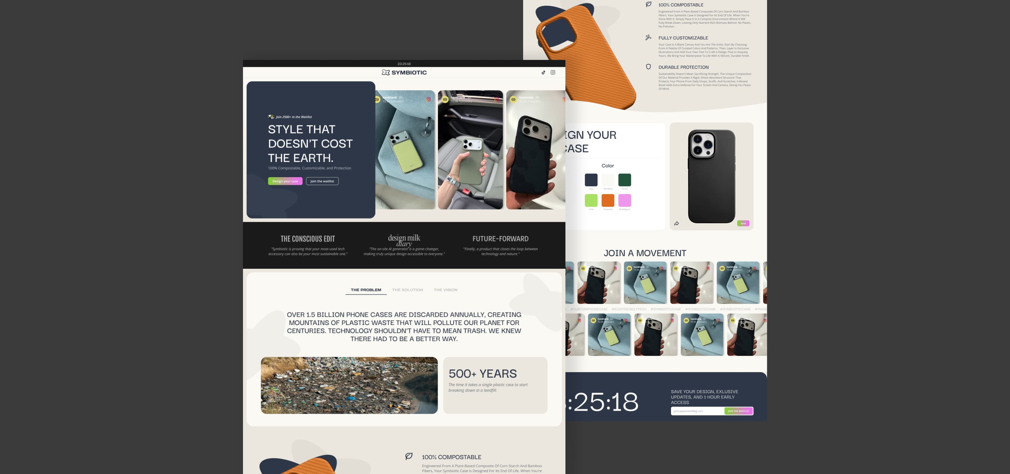 Screenshot van het Symbiotic concept
